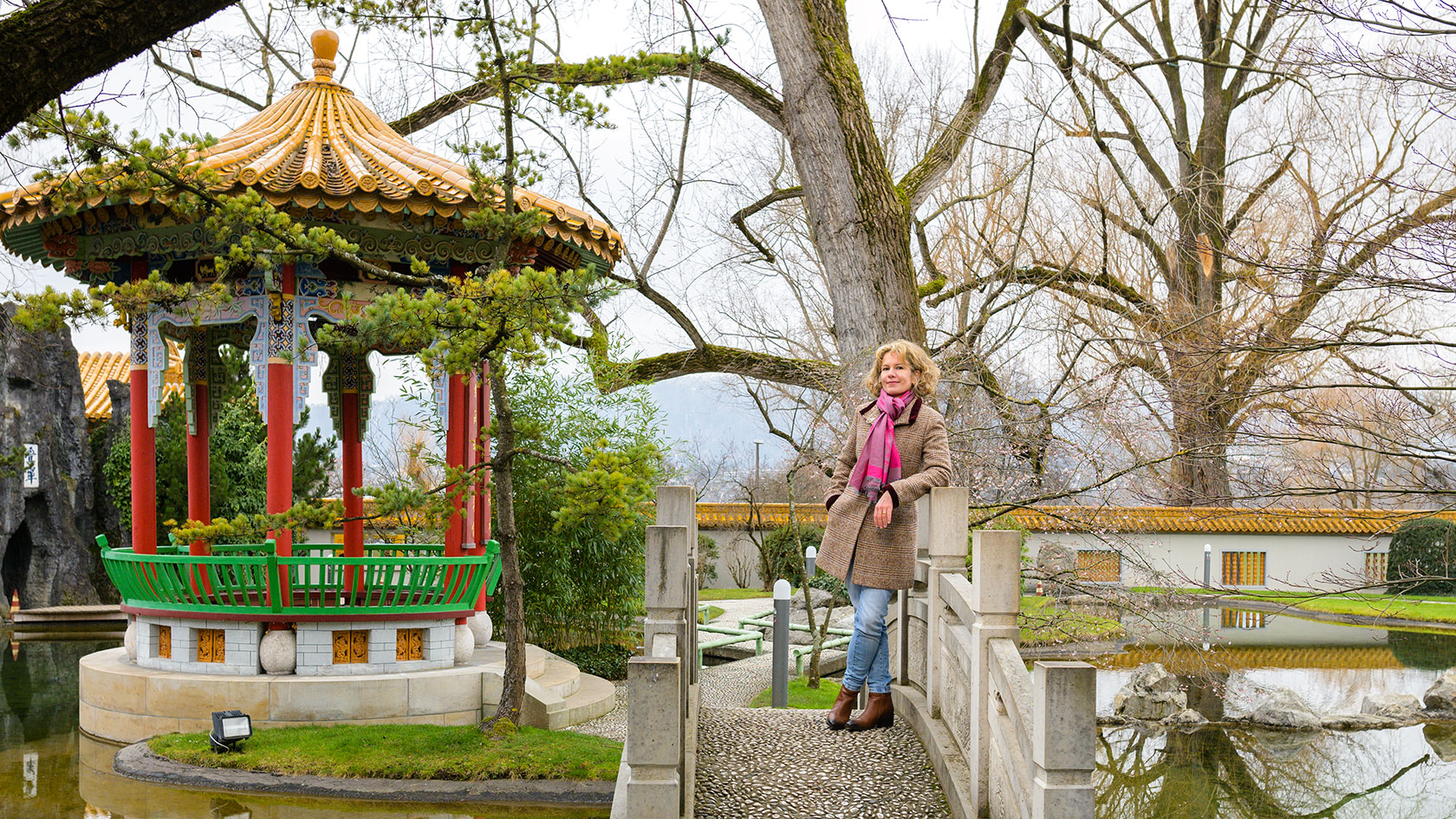 Simona Grano im Zürcher China-Garten