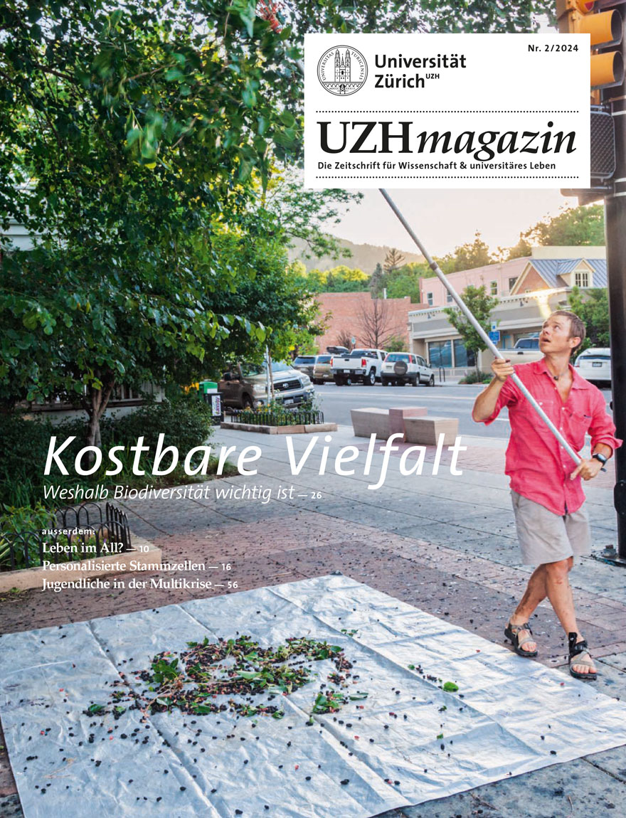 UZH Magazin 2/24: Kostbare Vielfalt. Weshalb Biodiversität wichtig ist