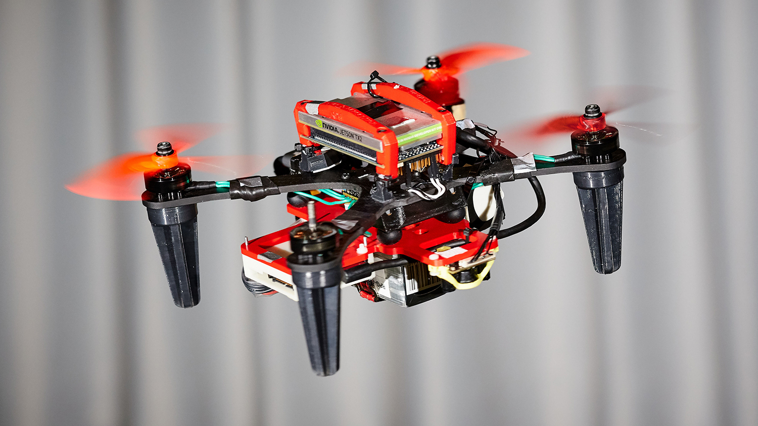 When one rotor fails, the drone begins to spin on itself like a ballerina.