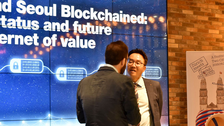 Ein Kernthema, das beide Städte verbindet, ist die Entwicklung von Blockchain-Technologien. Seoul ist genauso wie Zürich einer der grossen internationalen Blockchain-Hubs. Claudio Tessone, Direktor des UZH Blockchain Centers im Gespräch mit Professor Sooyong Park von der Sogang University.