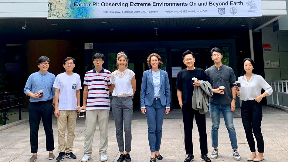 At the third academic event of Zurich meets Seoul, led by environmental scientist Gabriela Schaepman-Strub (fourth from right) and astrophysicist Jaiyul Yoo, it quickly became clear that there were many potential areas in which the two cities could collaborate on research in the natural sciences. (Picture: Priska Feichter)