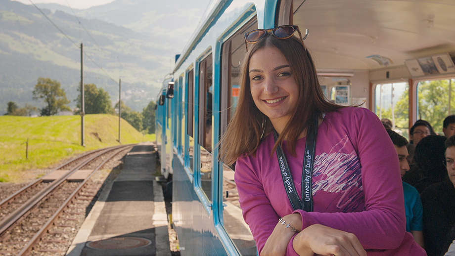 Nach den anspruchsvollen Prüfungen standen Ausflüge auf dem Programm – zum Beispiel auf die Rigi.