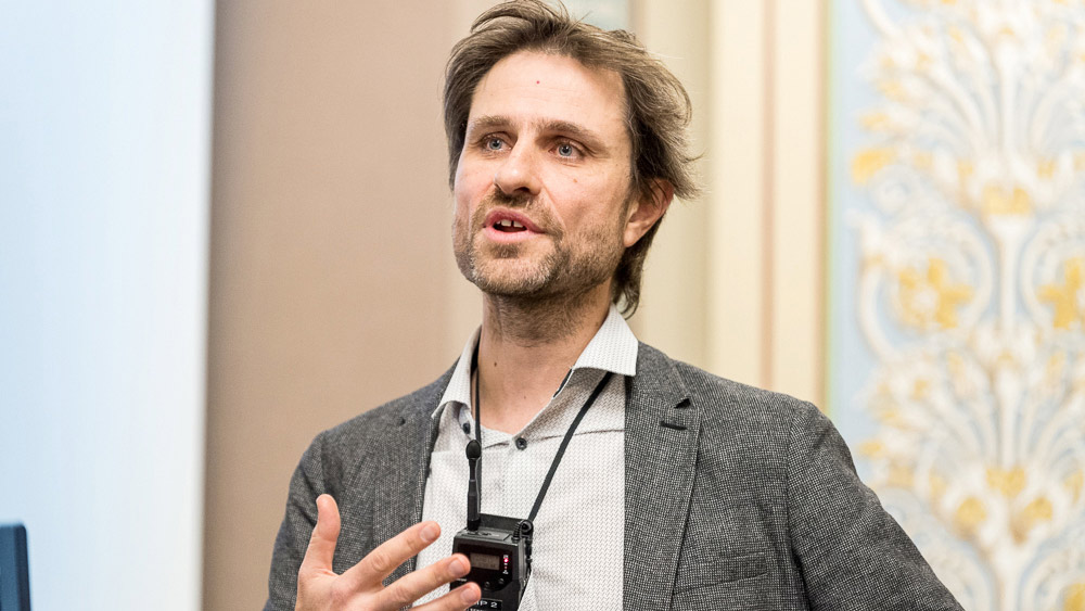 Bruno Strasser, Professor für Wissenschaftsgeschichte der Universität Genf, beleuchte die Bürgerwissenschaften aus historischer Sicht. (Foto: Frank Brüderli)