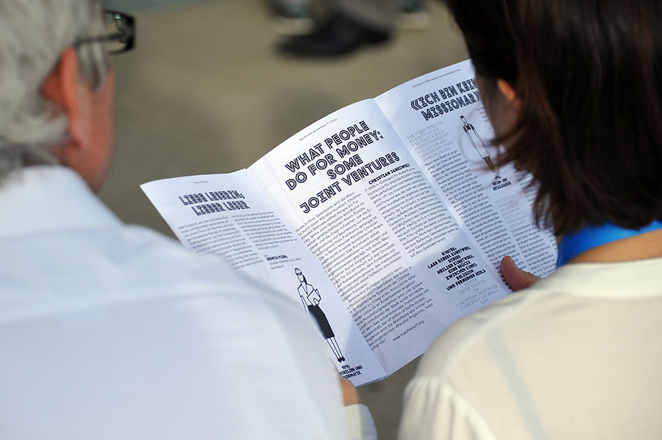 Die Manifesta bringt Künstlerinnen und Künstler und Berufsleute in «joint ventures» zusammen.